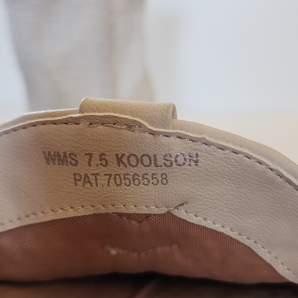 Dolce Vita Koolson Cream Braided Western Ankle Boots with Stacked Heel - Picture 6 of 12